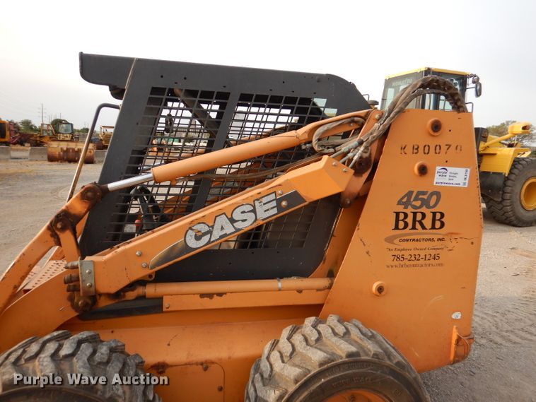 image for item DL3150 2007 Case 450  skid steer loader