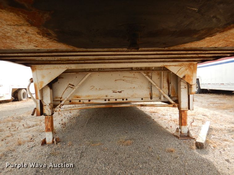 image for item DL3154 1986 Kentucky  dry van trailer