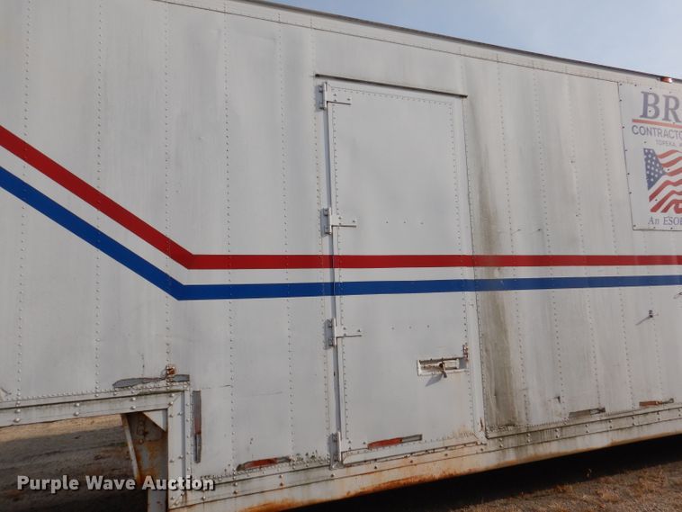 image for item DL3154 1986 Kentucky  dry van trailer