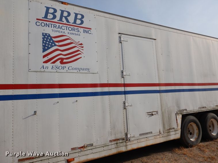 image for item DL3154 1986 Kentucky  dry van trailer