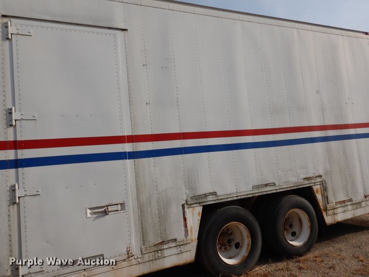 image for item DL3154 1986 Kentucky  dry van trailer