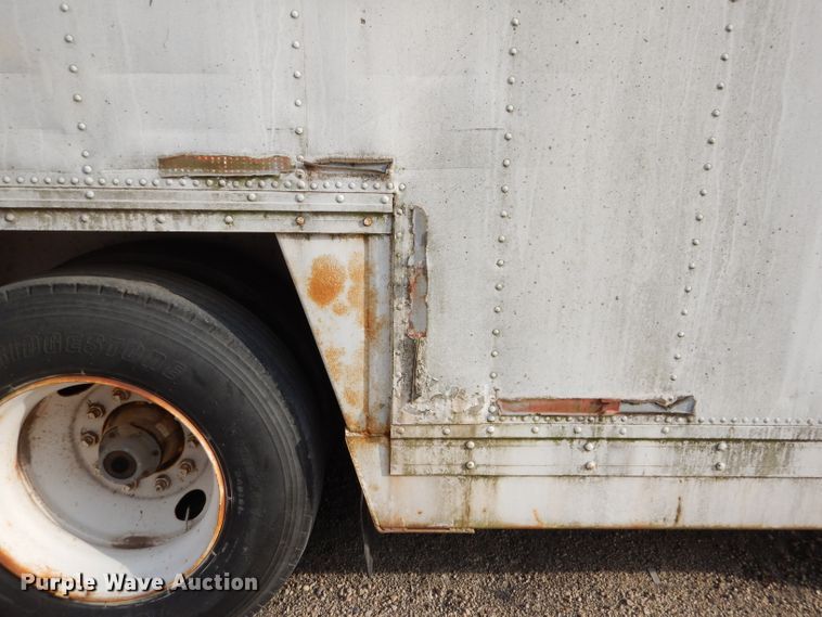 image for item DL3154 1986 Kentucky  dry van trailer