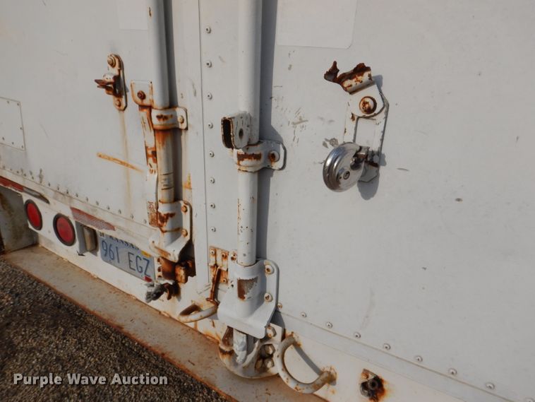 image for item DL3154 1986 Kentucky  dry van trailer