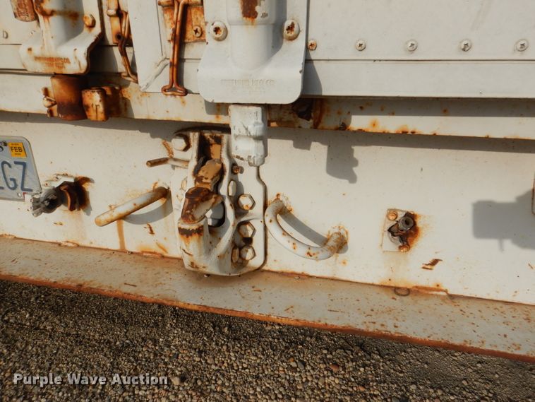 image for item DL3154 1986 Kentucky  dry van trailer