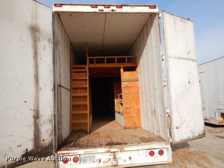 image for item DL3154 1986 Kentucky  dry van trailer