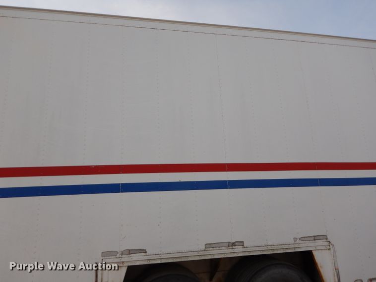 image for item DL3154 1986 Kentucky  dry van trailer