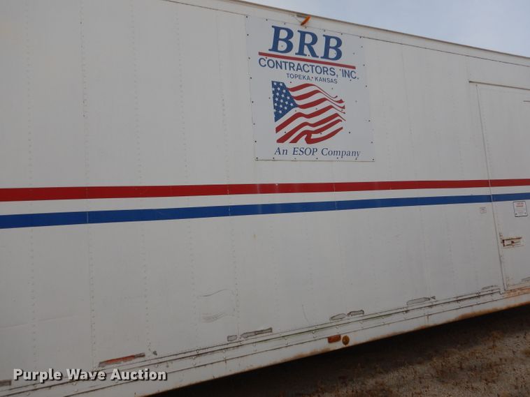 image for item DL3154 1986 Kentucky  dry van trailer