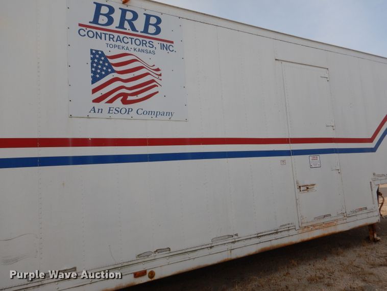 image for item DL3154 1986 Kentucky  dry van trailer