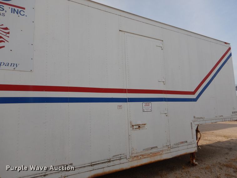 image for item DL3154 1986 Kentucky  dry van trailer