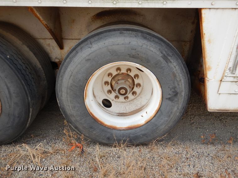 image for item DL3154 1986 Kentucky  dry van trailer