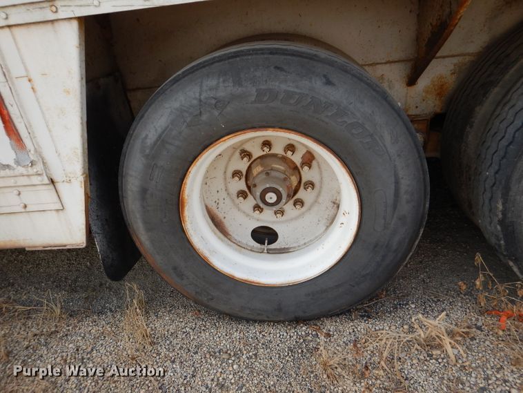 image for item DL3154 1986 Kentucky  dry van trailer