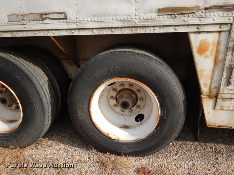 image for item DL3154 1986 Kentucky  dry van trailer