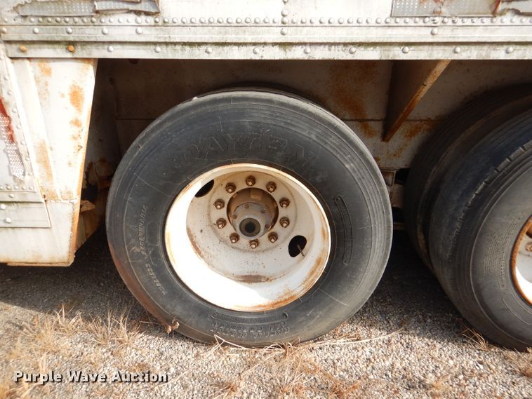 image for item DL3154 1986 Kentucky  dry van trailer