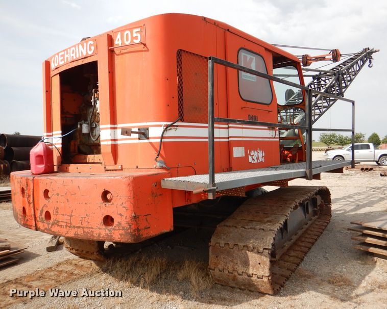image for item DL3158 Koehring 405  crawler crane