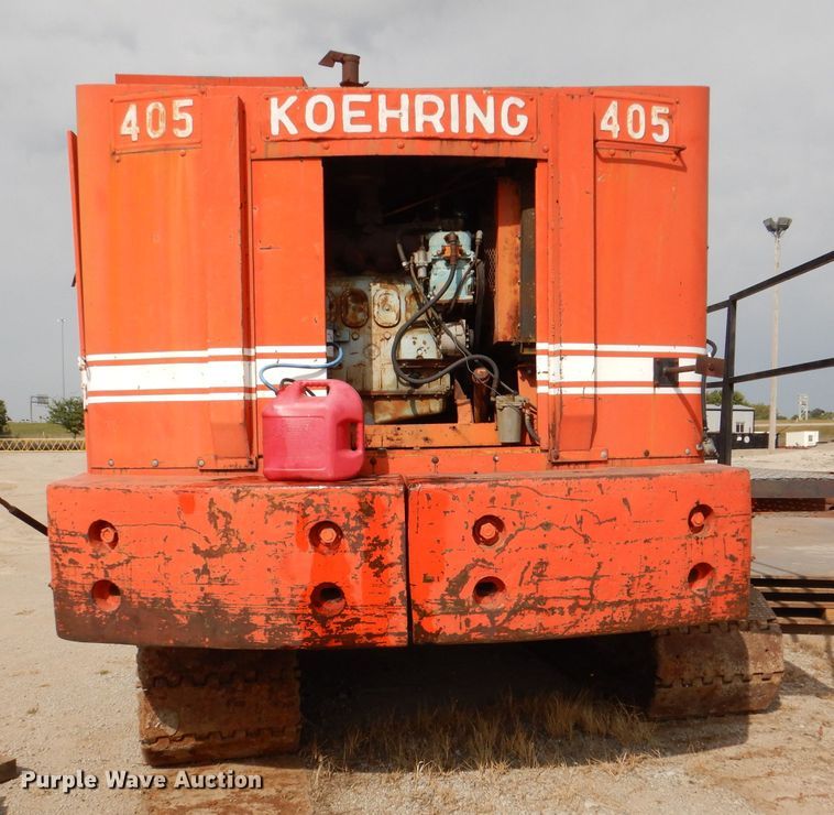 image for item DL3158 Koehring 405  crawler crane