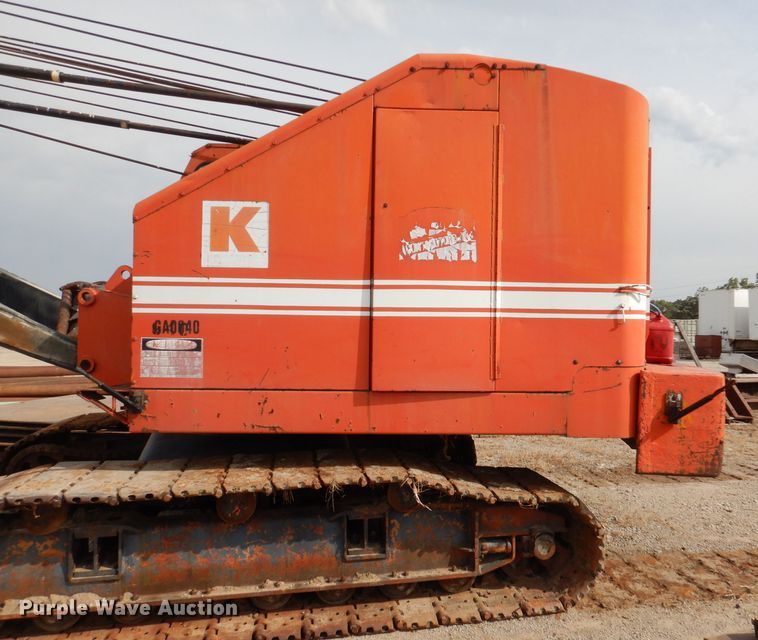 image for item DL3158 Koehring 405  crawler crane