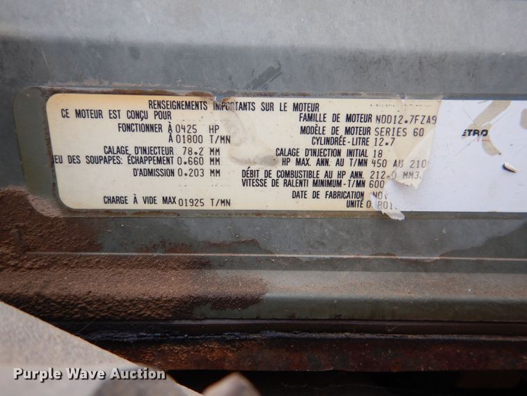 image for item DL3176 1993 Kenworth W900  dump truck