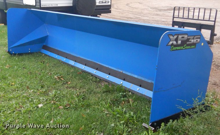image for item DL6332 Express Steel Inc. XP36  12'W snow pusher