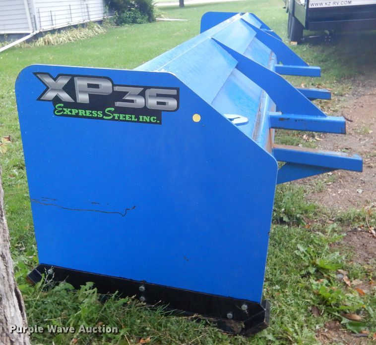 image for item DL6332 Express Steel Inc. XP36  12'W snow pusher