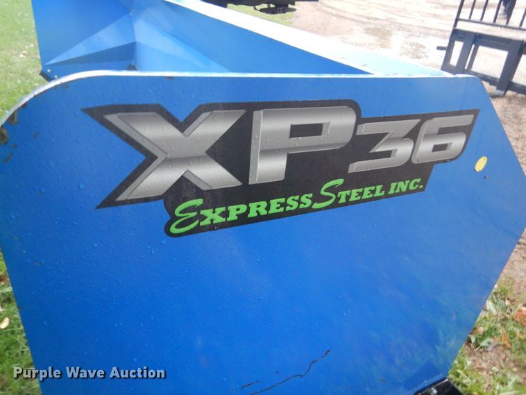 image for item DL6332 Express Steel Inc. XP36  12'W snow pusher