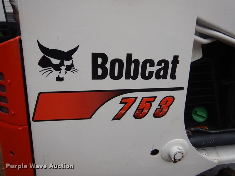 image for item DL6333 1992 Bobcat 753  skid steer loader