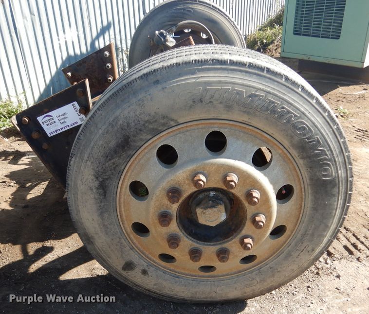 image for item DL6339 Hendrickson  steerable tag axle