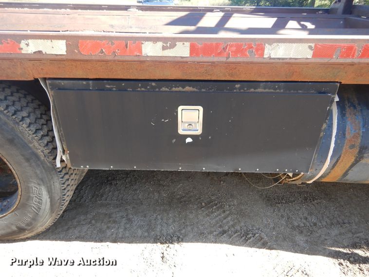 image for item DL6345 1987 Volvo White WX64T  crane truck