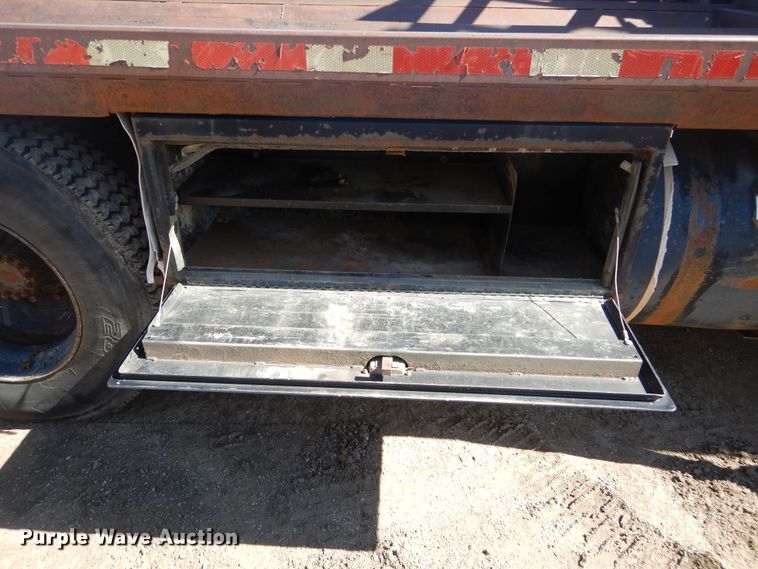 image for item DL6345 1987 Volvo White WX64T  crane truck