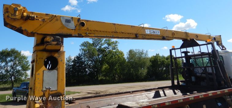 image for item DL6345 1987 Volvo White WX64T  crane truck