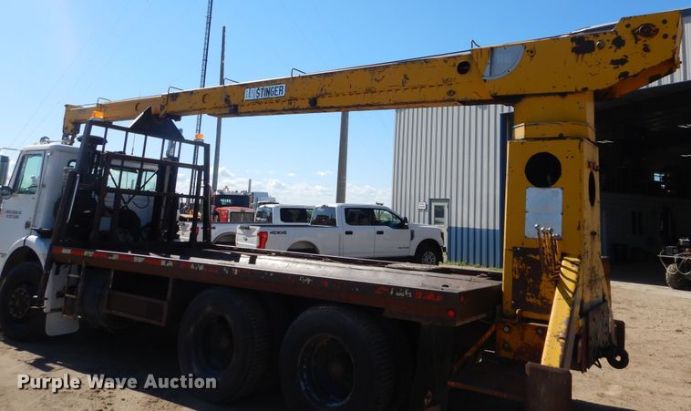 image for item DL6345 1987 Volvo White WX64T  crane truck