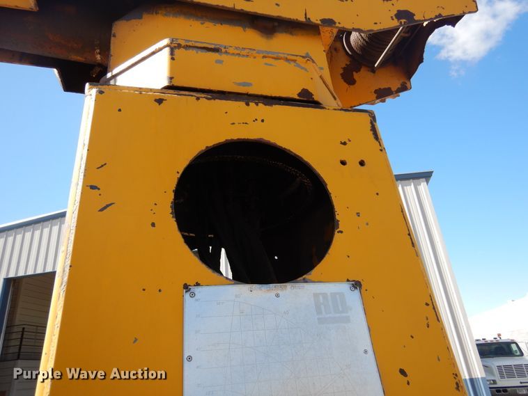 image for item DL6345 1987 Volvo White WX64T  crane truck