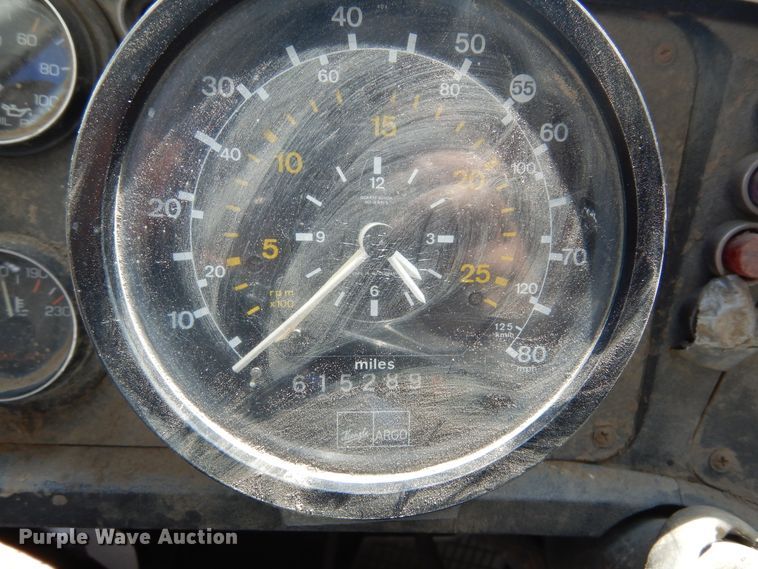 image for item DL6345 1987 Volvo White WX64T  crane truck