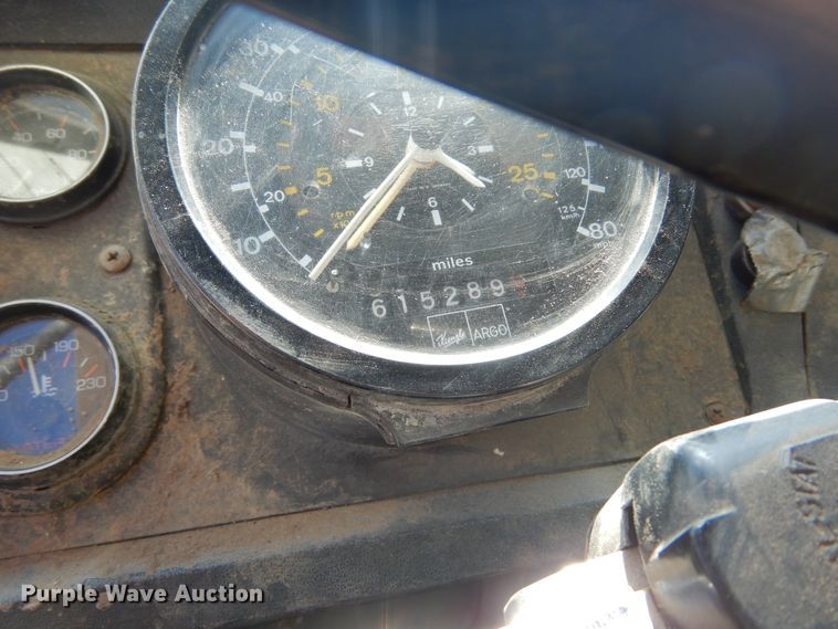 image for item DL6345 1987 Volvo White WX64T  crane truck