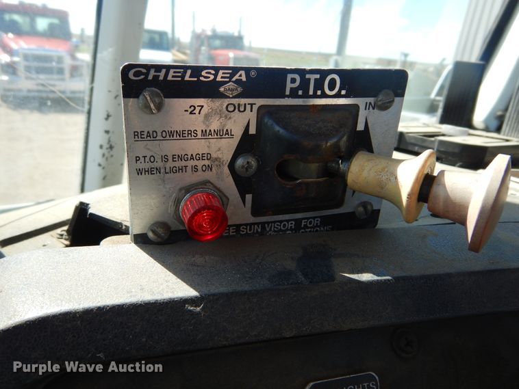 image for item DL6345 1987 Volvo White WX64T  crane truck