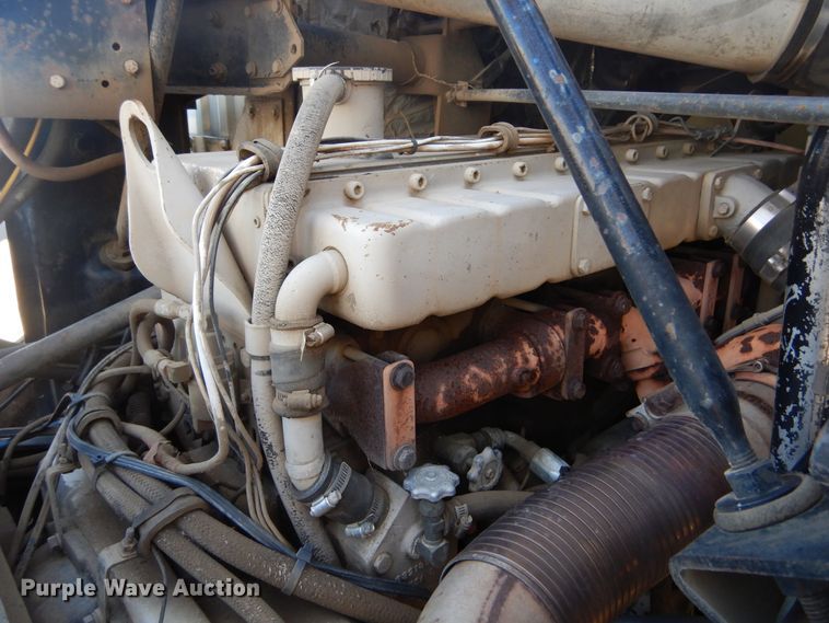 image for item DL6345 1987 Volvo White WX64T  crane truck