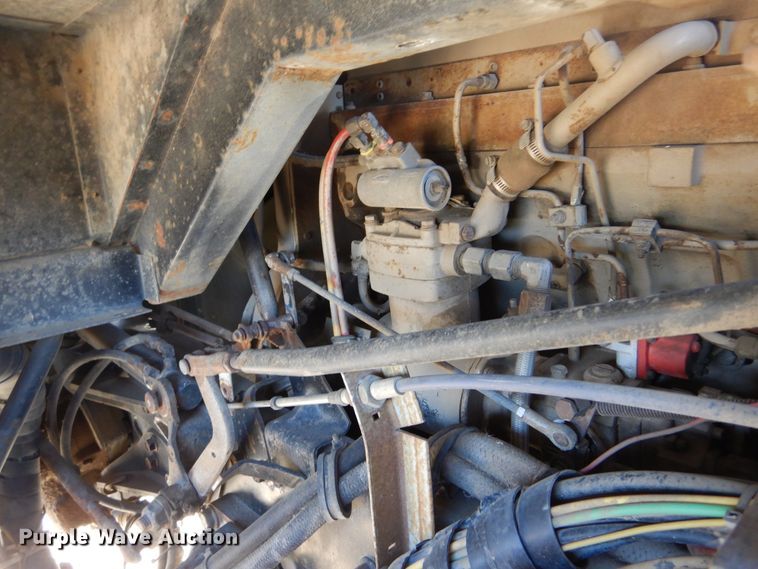 image for item DL6345 1987 Volvo White WX64T  crane truck