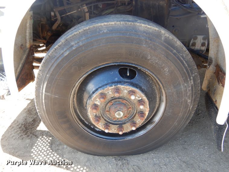 image for item DL6345 1987 Volvo White WX64T  crane truck