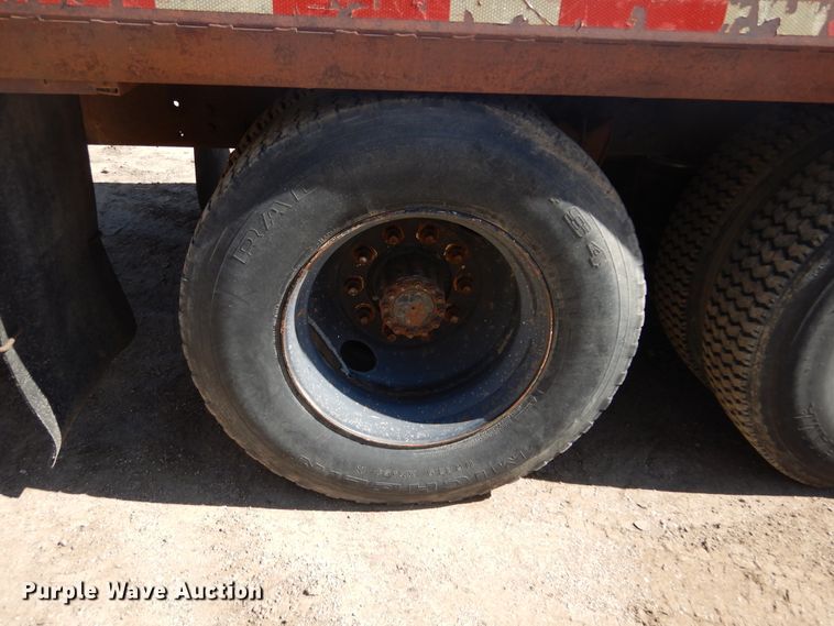 image for item DL6345 1987 Volvo White WX64T  crane truck