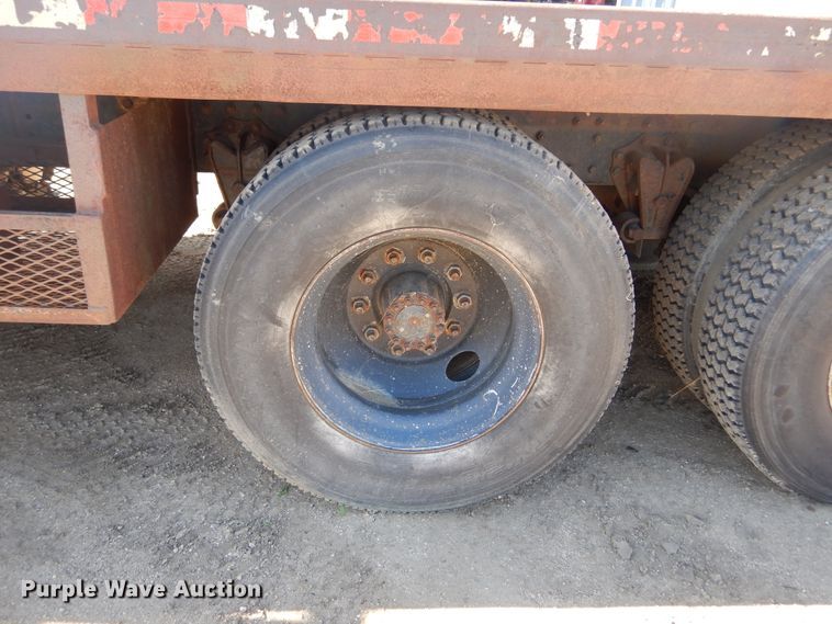 image for item DL6345 1987 Volvo White WX64T  crane truck