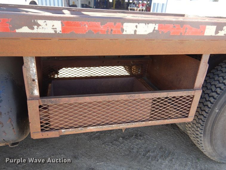 image for item DL6345 1987 Volvo White WX64T  crane truck