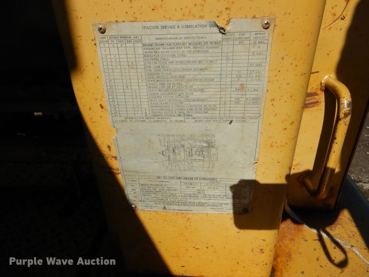 image for item DL6346 1970 Fiat-Allis 16-B  dozer