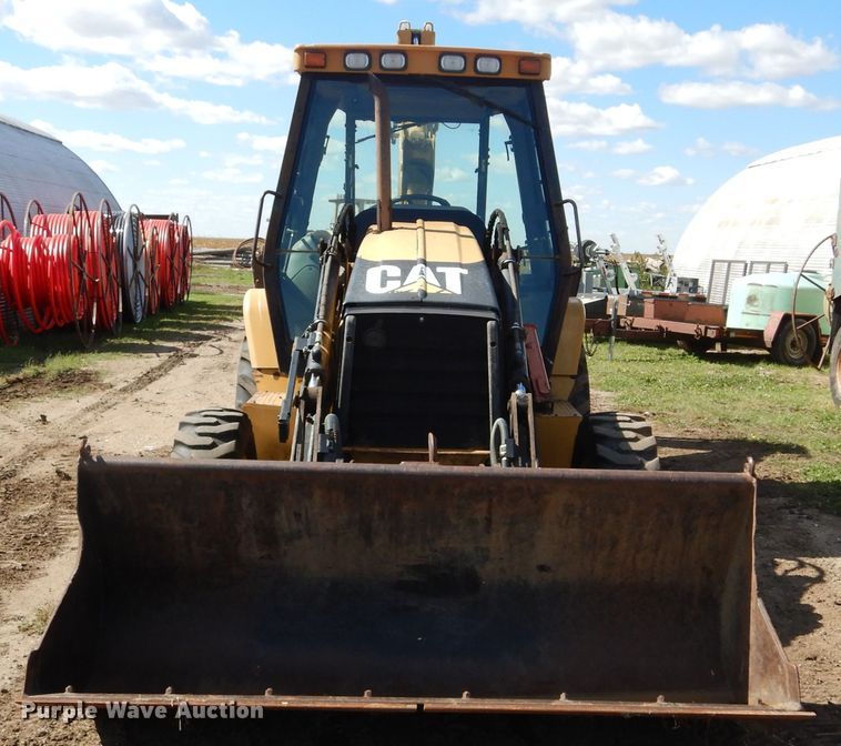 image for item DL6350 2002 Caterpillar 420D  backhoe