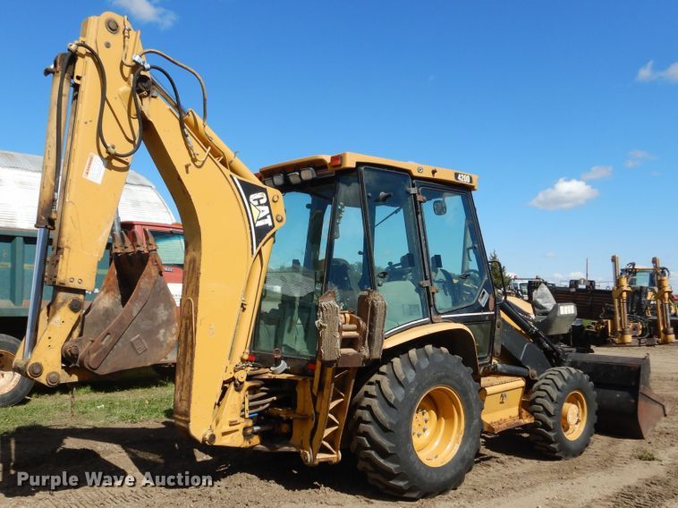 image for item DL6350 2002 Caterpillar 420D  backhoe
