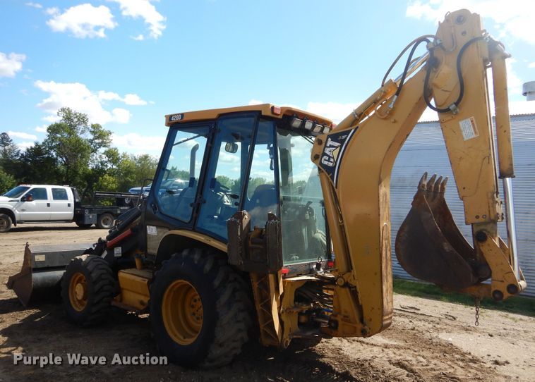 image for item DL6350 2002 Caterpillar 420D  backhoe