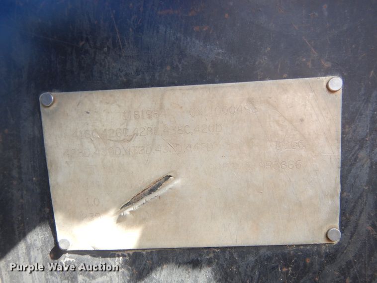 image for item DL6350 2002 Caterpillar 420D  backhoe