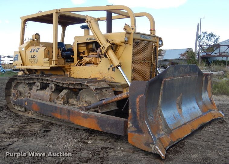 image for item DL6351 1972 Fiat-Allis 21B  dozer