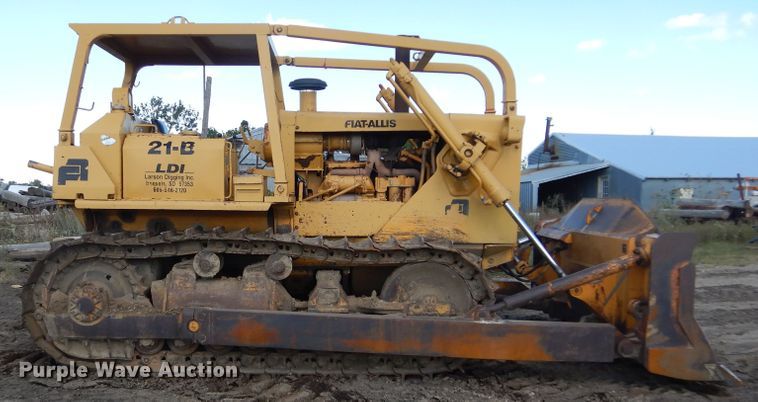 image for item DL6351 1972 Fiat-Allis 21B  dozer
