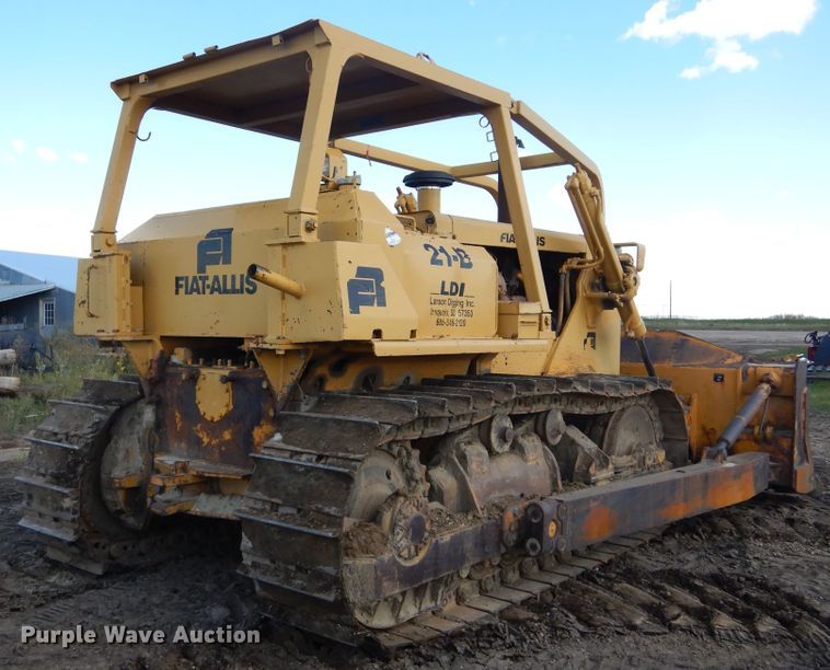 image for item DL6351 1972 Fiat-Allis 21B  dozer