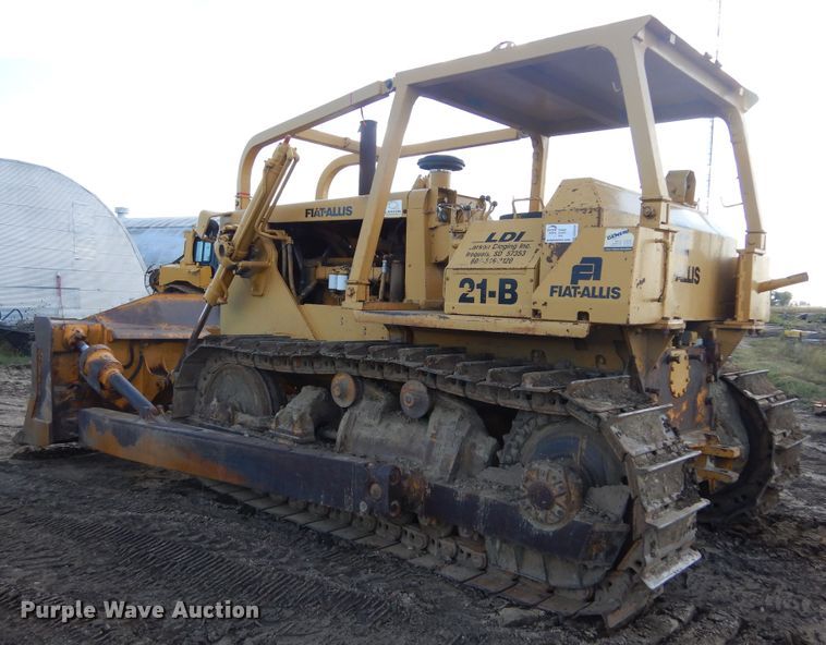 image for item DL6351 1972 Fiat-Allis 21B  dozer
