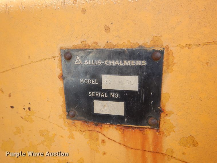 image for item DL6351 1972 Fiat-Allis 21B  dozer